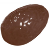 Forma z poliwęglanu na połowę jajka czekoladowego z pęknięciami - 4 szt., 83x54x24 mm - 90-2354 | MARTELLATO, Crack Half Egg