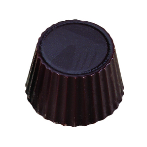 Forma z poliwęglanu do pralin okrągłych - muffinka, 28 szt. x 12 g, 30x19 mm - MA1002 | MARTELLATO, Classic
