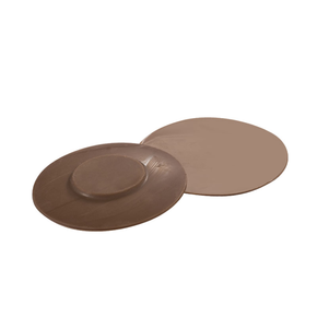 Forma z poliwęglanu do czekolady - Spodek duży, 3 szt. x 10g, 81x8 mm - MA1952 | MARTELLATO, Coffee Time