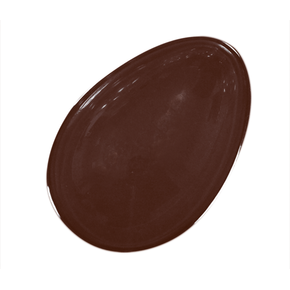 Forma z poliwęglanu na połowę jajka czekoladowego - 1 szt., 220x160x85 mm - SM4000 | MARTELLATO, Smooth Half Egg