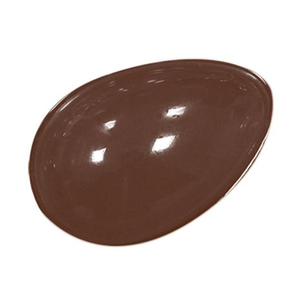 Forma z poliwęglanu na połowę jajka czekoladowego - 14 szt., 40x31x17 mm - 90-2010 | MARTELLATO, Smooth Half Egg