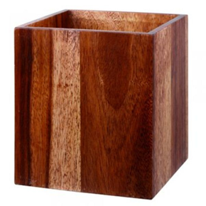 Drewniana skrzynka 18 x 18 cm | ALCHEMY, Wood Buffet