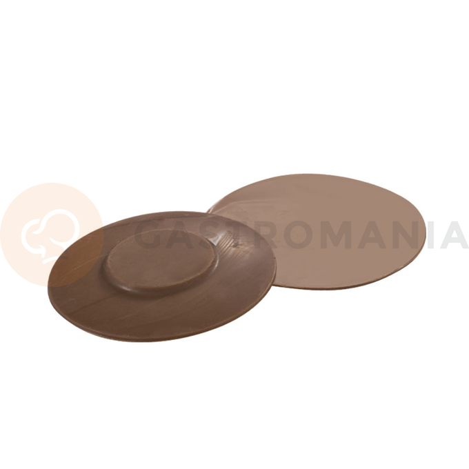 Forma z poliwęglanu do czekolady - Spodek duży, 3 szt. x 10g, 81x8 mm - MA1952 | MARTELLATO, Coffee Time