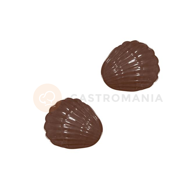Forma termoformowana do czekoladek - Muszla - 90-12841 | MARTELLATO, Choco Light
