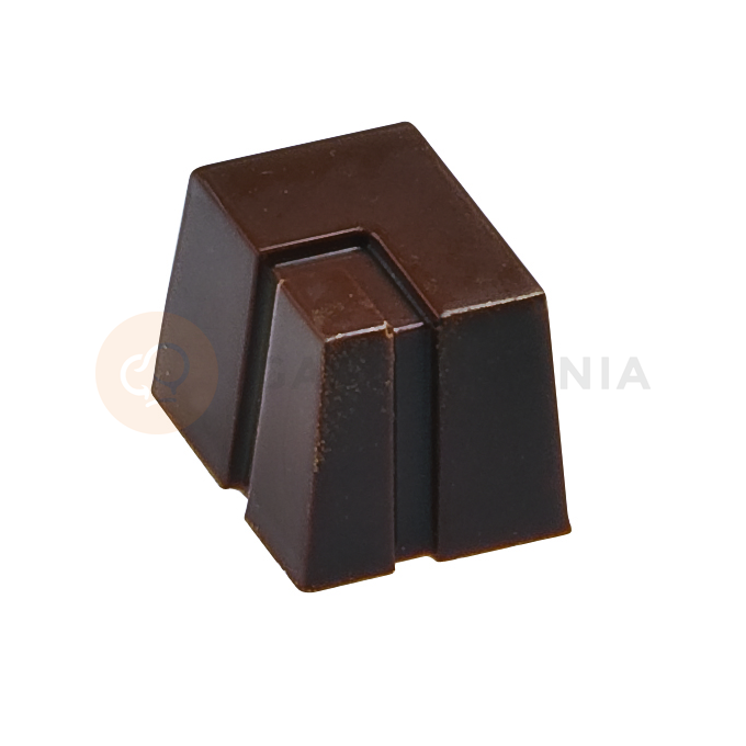 Forma z poliwęglanu do pralin kwadratowych - 28 szt. x 8g, 26x20x21 mm - MA1801 | MARTELLATO, Modern