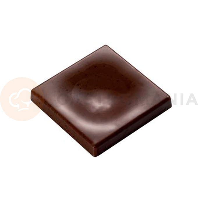 Forma z poliwęglanu do czekoladek kwadratowych - 24 szt. x 4g, 31x31x4,5 mm - MA6001 | MARTELLATO, Napolitain