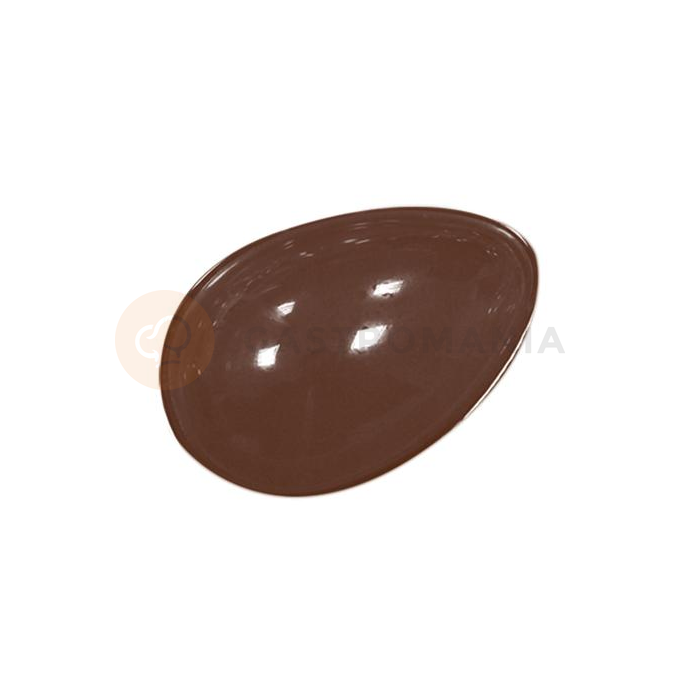 Forma z poliwęglanu na połowę jajka czekoladowego - 14 szt., 40x31x17 mm - 90-2010 | MARTELLATO, Smooth Half Egg