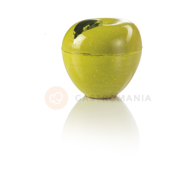 Forma z poliwęglanu 3D do pralin - jabłko, 28 szt. x 12g, 28x27 mm - 20FRUIT01 | MARTELLATO, ChocoFruit