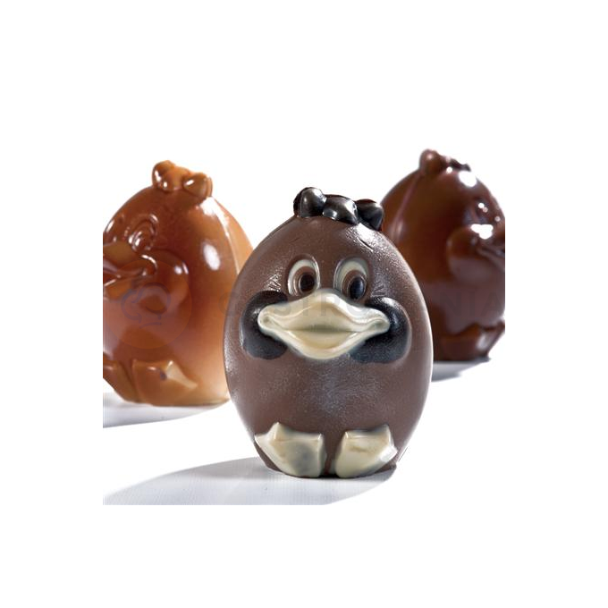 Forma termoformowana do czekolady - Kaczka 3D - MAC920S | MARTELLATO, 3D Easter