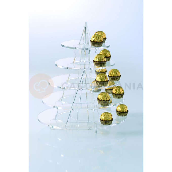 Ekspozytor do pralin i czekoladek z szkła akrylowego - 22x27x30 cm - COD. 604 | MARTELLATO, Plexiglass Display