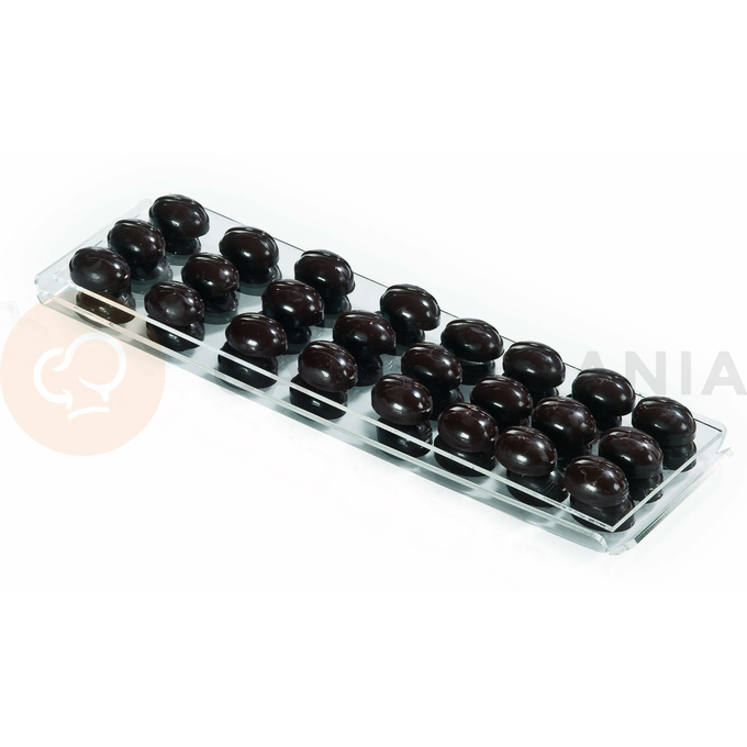Tacka do ekspozycji pralin i czekoladek z plexi - 34x11x2 cm - VP00401 | MARTELLATO, Plexiglass Display