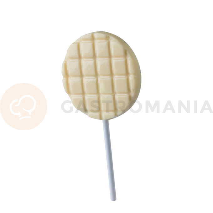 Forma termoformowana do lizaków - Okrąg, 8 szt. x 30g, 60x9 mm - 20L002 | MARTELLATO, Lollipop