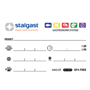 Pojemnik z przezroczystego polipropylenu GN 1/1 65 mm | STALGAST, Premium