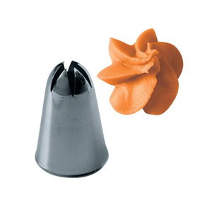 Tylka cukiernicza Kwiat, zestaw 5 szt. - 30x45x8 mm - BC0855 | MARTELLATO, Flower &amp; Petals Nozzles