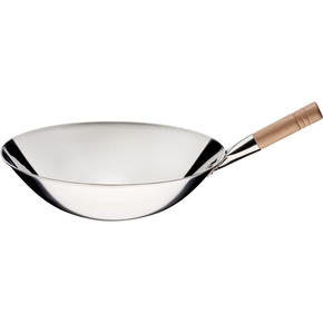 Patelnia wok, stal nierdzewna polerowana, średnica: 40 cm | STALGAST, 037401