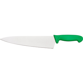 Nóż kuchenny 26 cm - HACCP, zielony | STALGAST, 283262