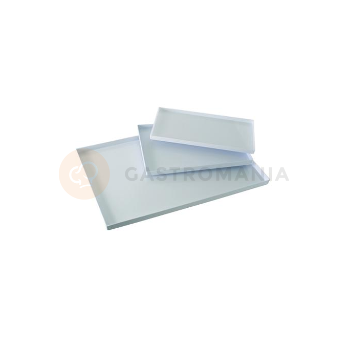 Taca, pudełko cukiernicze - 20,1x39,6x1,8 cm, białe - VASSOIOAMI | MARTELLATO, Easy Cover