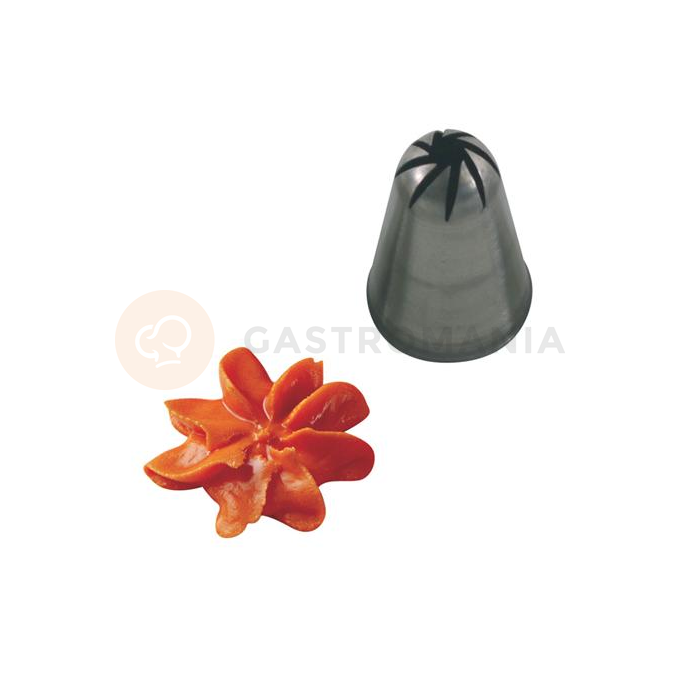 Tylka cukiernicza Kwiat, zestaw 5 szt. - 30x45x6 mm - BR331 | MARTELLATO, Flower &amp; Petals Nozzles