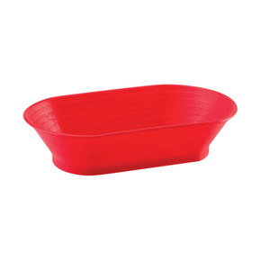 Koszyk do garowania chleba, czerwony - 29x18 cm, 1000 gr - BASKET102 | MARTELLATO, Bread Basket
