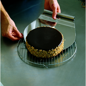Metalowa podstawka do podnoszenia ciasta/tortu 33x28 cm - TS1 | MARTELLATO, Cake Lifter