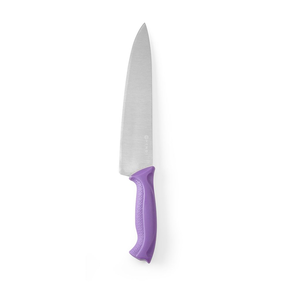 Nóż kucharski - fioletowy, 38,5 cm | HENDI, 842775