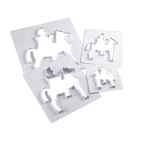 Wykrojnik do ciastek, San Martino - 18x20 cm - SMA180 | MARTELLATO, Plastic Cutters
