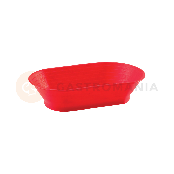 Koszyk do garowania chleba, czerwony - 29x18 cm, 1000 gr - BASKET102 | MARTELLATO, Bread Basket