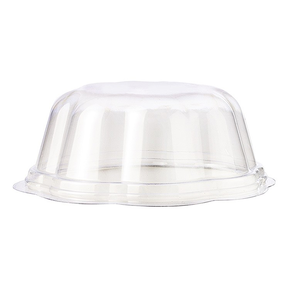 Ekologiczna pokrywka na pucharek na lody, desery i jogurty 80 ml, biodegradowalna, przezroczysta, 50 szt. PLA | ALCAS, BioHappy