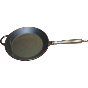 Patelnia żeliwna okrągła o średnicy 25 cm | TOM-GAST, T-112410