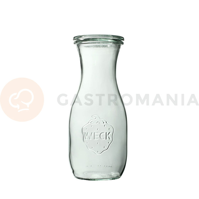 Butelka szklana o pojemności 0,53 ml - komplet 6 sztuk | WECK, WE-764-60