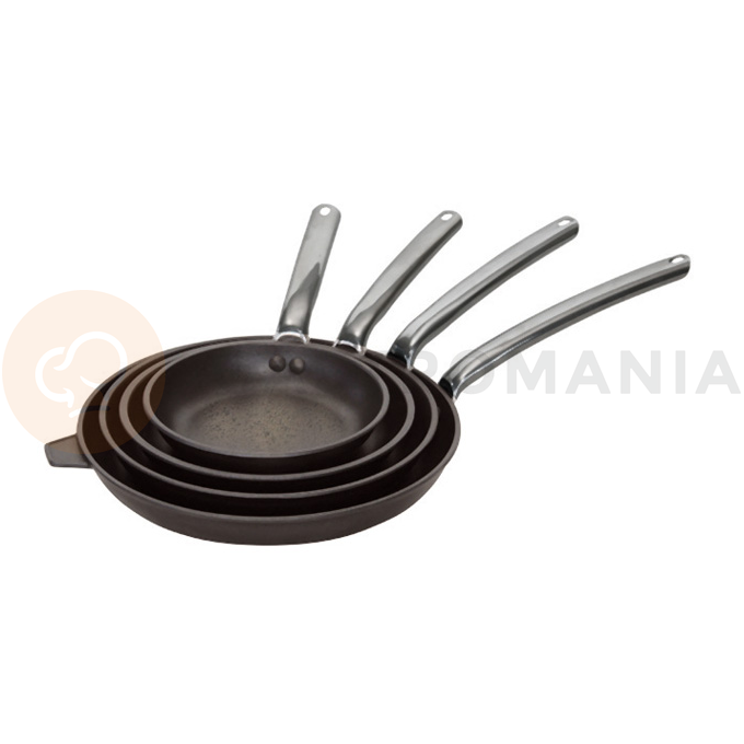 Patelnia okrągła z aluminium o średnicy 24 cm | DE BUYER, Choc Extreme