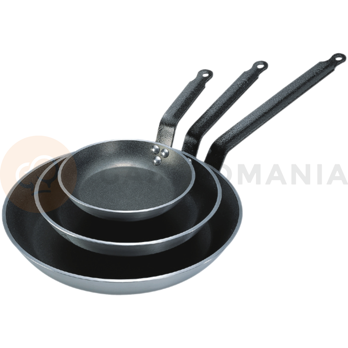Patelnia okrągła z aluminium o średnicy 26 cm | DE BUYER, Choc