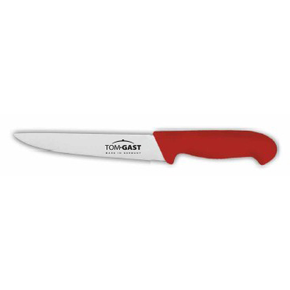 Nóż uniwersalny o długości 18 cm czerwony | TOM-GAST, T-3500-18R