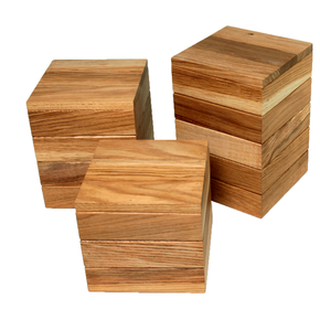 Drewniana podstawa bufetowa do systemu bufetowego 17,5x17,5x21,5 cm | VERLO, V-1502