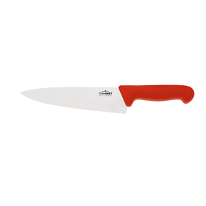 Nóż szefa kuchni o długości 26 cm w kolorze czerwonym | TOM-GAST, T-8500-26R