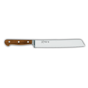 Nóż do pieczywa, 20 cm, kuty, drewniana rękojeść | VERLO, V-8260W20