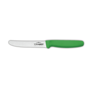 Nóż uniwersalny o długości 11 cm zielony | TOM-GAST, T-8500-11GR
