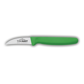 Nóż do oczkowania o długości 6 cm zielony | TOM-GAST, T-8500-6GR