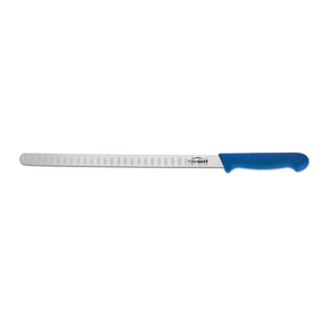 Nóż do filetowania - giętki - szlif kulowy o długości 31cm niebieski | TOM-GAST, T-8500-31B