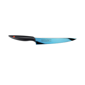 Nóż japoński wąski w kolorze niebieskim o długości 20 cm | KASUMI, K-20020-B