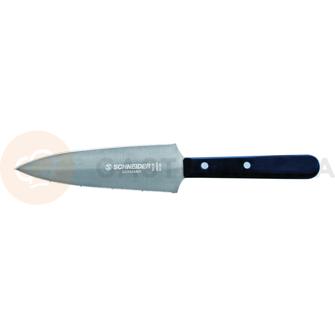Nóż cukierniczy dwustronny - ostrze gładkie/ząbkowane 18 cm | TOM-GAST, T-26-600