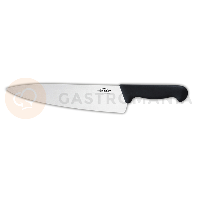 Nóż szefa kuchni o długości 20 cm w kolorze czarnym | TOM-GAST, T-8500-20