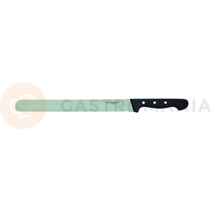 Nóż cukierniczy zaokrąglony z ząbkowanym ostrzem 28 cm | TOM-GAST, T-26-631