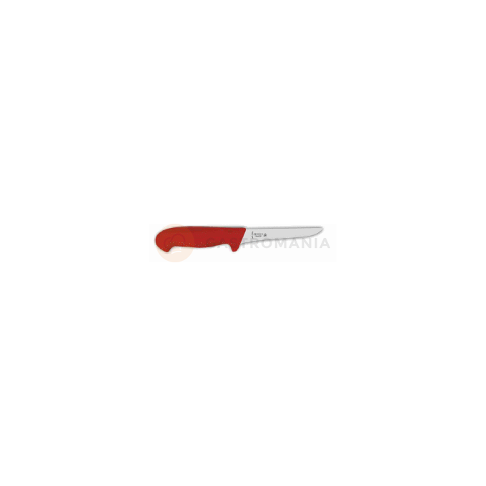 Nóż do trybowania o długości 16 cm czerwony | TOM-GAST, T-3500-16R