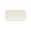 Talerz prostokątny - Aurea 33x11 cm, biała porcelana | RAK, Banquet