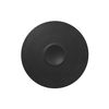 Czarny, okrągły talerz Marea 30 cm, porcelana | RAK, Neofusion