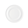 Biały talerz płaski 31 cm, porcelana | RAK, Lyra