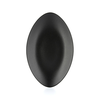 Czarny talerz owalny 35 x 22,3 cm | REVOL, Equinoxe