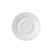 Spodek o średnicy 13 cm do filiżanek 70 oraz 90 ml i sosjerki BAGB15 , biała porcelana | RAK, Banquet