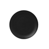 Czarny talerz płaski Nano Volcano 15 cm, porcelana | RAK, Neofusion